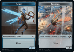 Faerie // Thopter (010) Double-sided Token